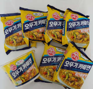 오뚜기카레면 2차 모집 — 3.5점을 준 리뷰어가 2019년 2월 올린 사용 사진