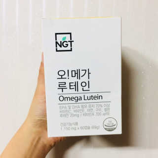 네츄럴굿띵스 오!메가루테인 60일분 — 5점을 준 리뷰어가 2018년 4월 올린 사용 사진