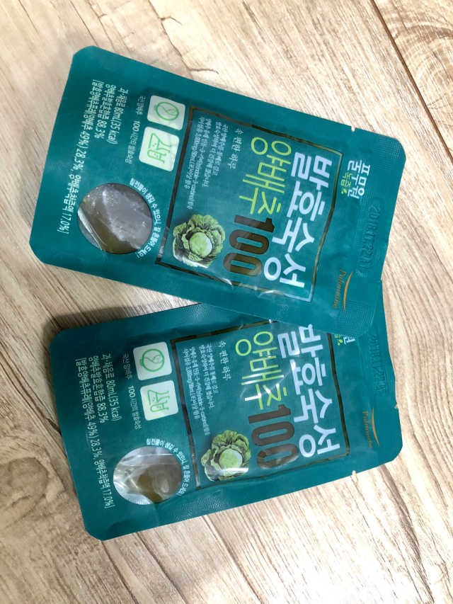 발효숙성양배추100 리뷰 사진