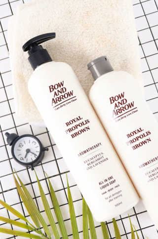 보우앤애로우 아로마테라피 올인원 리퀴드 솝 - 브라운  500ml — 4.5점을 준 리뷰어가 2019년 12월 올린 사용 사진
