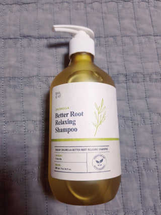 달리프 클로렐라 베러 루트 릴렉싱 샴푸 500ml — 5점을 준 리뷰어가 2019년 1월 올린 사용 사진