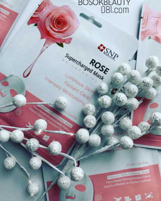 SNP Supercharged Mask_Rose Centifoli Flower — 4점을 준 리뷰어가 2018년 12월 올린 사용 사진