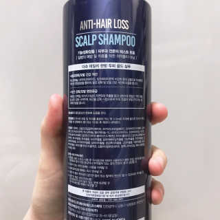 다슈코리아 다슈 데일리 한방 두피 골드 샴푸 500ml — 5점을 준 리뷰어가 2019년 2월 올린 사용 사진