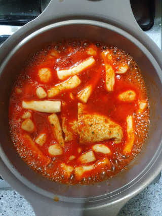 화곡미담 옛날 떡볶이 — 1점을 준 리뷰어가 2020년 3월 올린 사용 사진