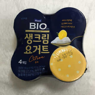 [매일 바이오] 생크림요거트 플레인 12개 + 유자 12개 — 4.5점을 준 리뷰어가 2019년 7월 올린 사용 사진