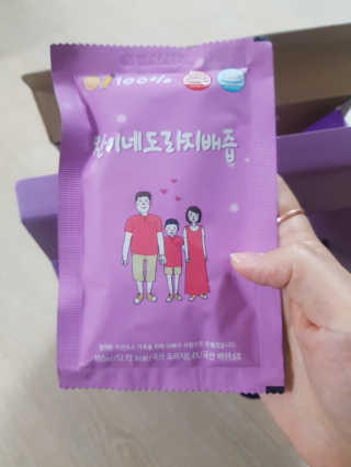 찬이네과수원 찬이네_도라지배즙 1BOX 50개입 — 5점을 준 리뷰어가 2018년 5월 올린 사용 사진
