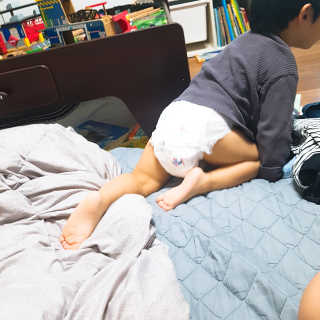 보솜이 액션핏 팬티형 — 5점을 준 리뷰어가 2019년 4월 올린 사용 사진