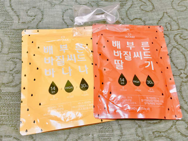 배부른 바질씨드 딸기&바나나 리뷰 사진