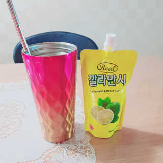 장수농가 리얼깔라만시 — 4.5점을 준 리뷰어가 2018년 4월 올린 사용 사진