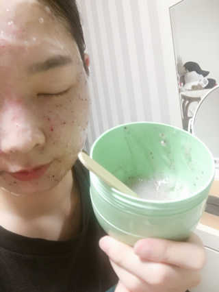 23years old 아쿠아밥 모델링 마스크 — 1점을 준 리뷰어가 2017년 6월 올린 사용 사진