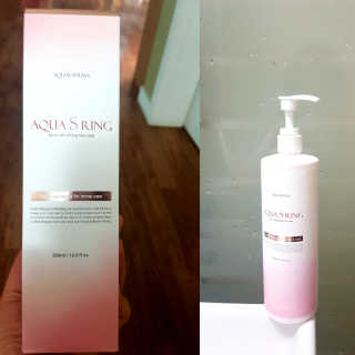 아쿠아큐링 아쿠아S링 퓨어리프레싱 헤어케어 500ml — 5점을 준 리뷰어가 2018년 7월 올린 사용 사진