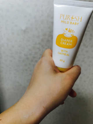 퓨레시 마일드 베이비 다이어퍼 크림 — 4.33점을 준 리뷰어가 2017년 11월 올린 사용 사진