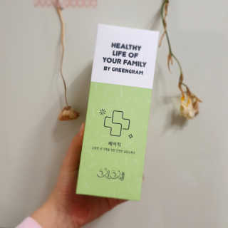 그린그램 베이직 뿌리는 살균 소독제 살균소독수 — 5점을 준 리뷰어가 2020년 3월 올린 사용 사진