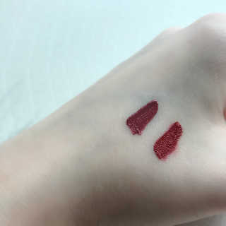 [블랙루즈] 에어 핏 벨벳 틴트3 택1+랜덤1 — 4점을 준 리뷰어가 2019년 2월 올린 사용 사진