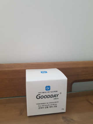 GoodDay Skincare GoodDay 강황 크림 — 5점을 준 리뷰어가 2019년 6월 올린 사용 사진