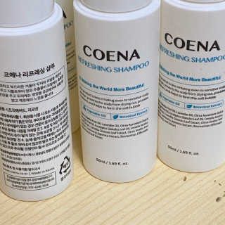 코에나샴푸 자연유래 식물성 코에나 샴푸 50ml — 5점을 준 리뷰어가 2020년 3월 올린 사용 사진