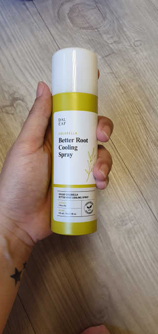달리프 클로렐라 베러 루트 쿨링 스프레이 100ml — 5점을 준 리뷰어가 2019년 7월 올린 사용 사진