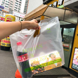 [치킨마루]-  빠사칸윙봉현미 + 콜라 500ml — 5점을 준 리뷰어가 2019년 7월 올린 사용 사진