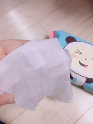 달곰이 물티슈 — 4점을 준 리뷰어가 2019년 3월 올린 사용 사진