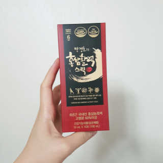 메이준뉴트리 박경호의 홍삼활력스틱 10ml x 30포 — 5점을 준 리뷰어가 2020년 2월 올린 사용 사진