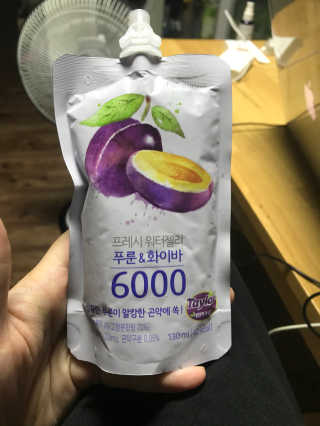 풀무원 프레시 워터젤리 — 5점을 준 리뷰어가 2018년 8월 올린 사용 사진