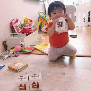 [매일유업] 우유속에 어쩌구_7개 모바일쿠폰 — 5점을 준 리뷰어가 2019년 6월 올린 사용 사진