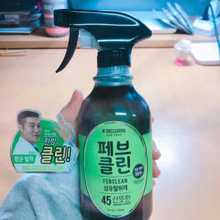 더블유드레스룸 페브클린 500ml — 4.83점을 준 리뷰어가 2018년 11월 올린 사용 사진