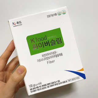 두루원 똥기사의 Kfood 화이버슬림 — 4.67점을 준 리뷰어가 2018년 7월 올린 사용 사진