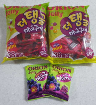 더 탱글 마이구미 38p 2봉지, 마이구미 2봉지 — 5점을 준 리뷰어가 2019년 12월 올린 사용 사진