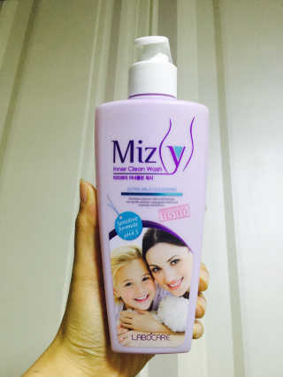 메디힐 Mizy 여성청결제 — 4점을 준 리뷰어가 2016년 10월 올린 사용 사진