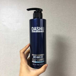 다슈코리아 다슈 데일리 단백질 한방 두피 골드 샴푸 500ml — 4.5점을 준 리뷰어가 2019년 1월 올린 사용 사진