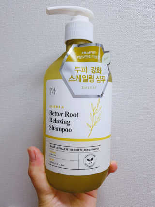 달리프 클로렐라 베러 루트 릴렉싱 샴푸 500ml — 4점을 준 리뷰어가 2019년 11월 올린 사용 사진