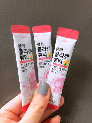 광희생활건강 광희 콜라겐뷰티 — 4.5점을 준 리뷰어가 2019년 12월 올린 사용 사진