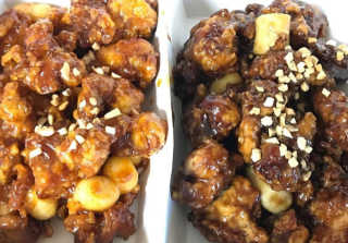 가마로강정원당시장점 [가마로강정 원당시장점] 3가지 맛 강정세트 즐기기 — 5점을 준 리뷰어가 2019년 1월 올린 사용 사진