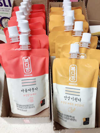 자연원 복다방 2종 100ml 10포씩 — 4점을 준 리뷰어가 2018년 12월 올린 사용 사진