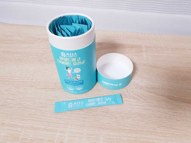 홍쓰다스 다이어트유산균, 체지방감소와 장건강개선 리뷰 사진