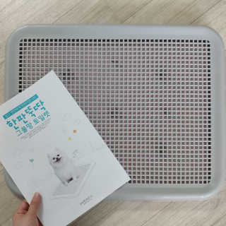 [펫토리아] 한판뚝딱 강아지 배변판 실속형,초대형 — 4.5점을 준 리뷰어가 2019년 6월 올린 사용 사진