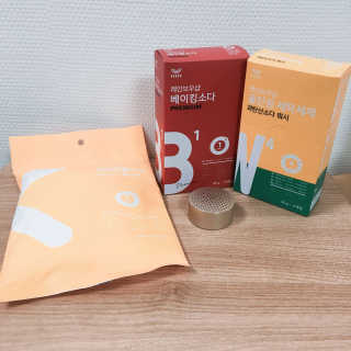 레인보우샵 올인원세탁세제,베이킹소다 스틱포6개입+세탁조클리너 — 4.83점을 준 리뷰어가 2018년 4월 올린 사용 사진