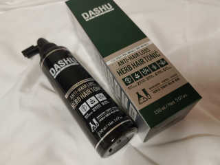 다슈코리아 다슈 데일리 안티 헤어로스 허브 헤어토닉 150ml — 5점을 준 리뷰어가 2019년 10월 올린 사용 사진