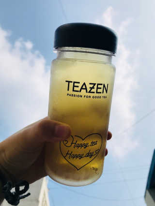 티젠 레몬밤 + 마이보틀 — 4.5점을 준 리뷰어가 2018년 7월 올린 사용 사진