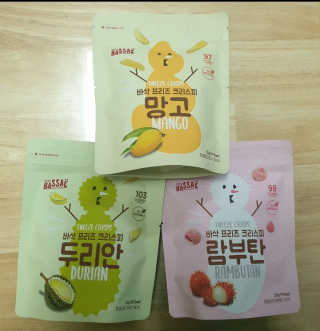 BASSAK 바삭 프리즈 크리스피 3종 — 1점을 준 리뷰어가 2020년 2월 올린 사용 사진