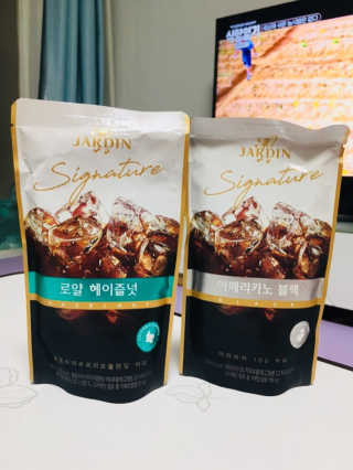 (주)쟈뎅 쟈뎅 시그니처 블랙, 헤이즐넛 230ml — 5점을 준 리뷰어가 2018년 7월 올린 사용 사진
