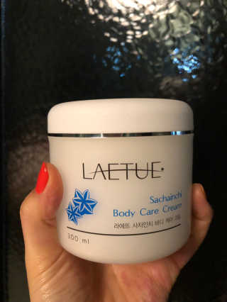 (주)이스터비엔에프 라에뜨 사차인치 바디케어크림 300ml — 5점을 준 리뷰어가 2019년 3월 올린 사용 사진