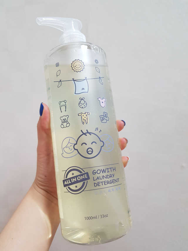 고위드 올인원 천연 세탁세제 리뷰 사진