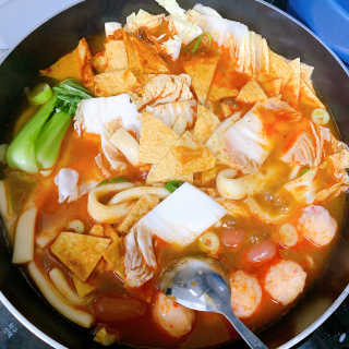 땡땡쿡 쓰촨 마라 낙지 국물 떡볶이 2인분 875g — 4점을 준 리뷰어가 2019년 10월 올린 사용 사진