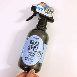 더블유드레스룸 페브클린 500ml — 4.83점을 준 리뷰어가 2018년 8월 올린 사용 사진