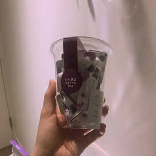 야시엔코 앰플수면팩 퍼플 — 5점을 준 리뷰어가 2019년 2월 올린 사용 사진
