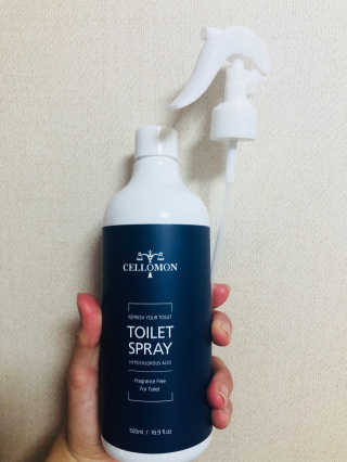 셀로몬 토일렛 스프레이 500ml — 4점을 준 리뷰어가 2018년 5월 올린 사용 사진