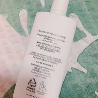 쥴라이Jullai 슈퍼 12 바운스 선 플루이드 SPF50+ PA++++ — 4.5점을 준 리뷰어가 2019년 7월 올린 사용 사진