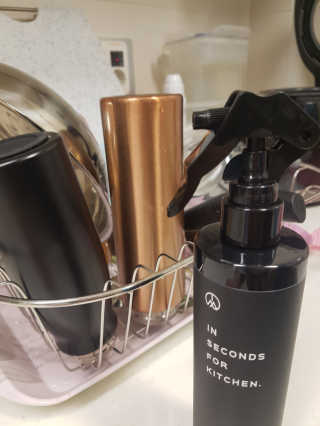 PEACE MOMENT 피스모먼트 인세컨즈포키친 320mL 천연살균소독제 — 5점을 준 리뷰어가 2019년 2월 올린 사용 사진